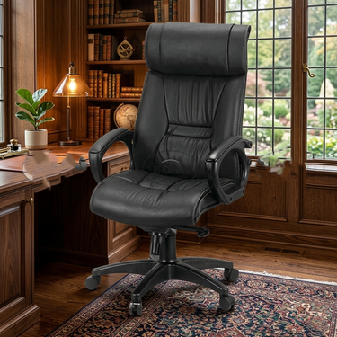 Boss B-517 President High Back Double Ply Revolving Chair
