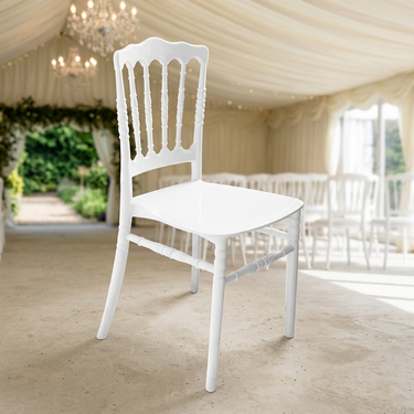 Boss BP-627 Full Plastic Marque Chair With Round Back
