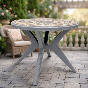 Boss BP-343 Dainex Pure Plastic Table With Cross Legs