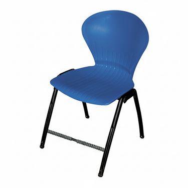 Boss B-06 Steel Plastic Pecock Shell Chair