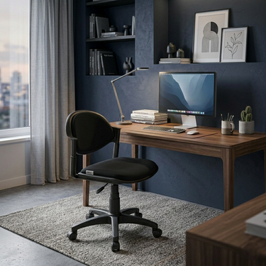 Boss B-11-HC Comforto Revolving Chair with Cushion and Hydrolic Jack