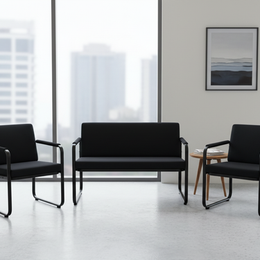 Boss Turkey Steel Sofa with Cushion  (1+1+2)