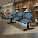 Boss B-09-HCS Comforto Visitor Sofa 3-Seater Double Channel with Study Shelf