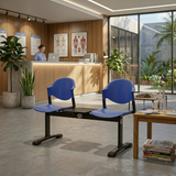 Boss B-05-H Comforto Visitor Sofa 2-Seater with Table Double Channel