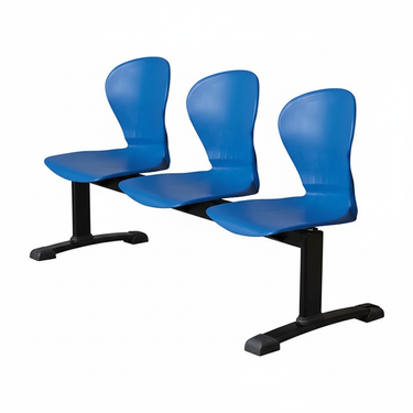 Boss B-256-H Peacock Visitor Sofa 3-Seater Double Channel