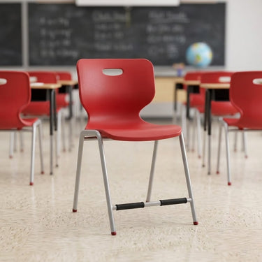 Boss B-209 Steel Plastic Yellow Label Study Chair