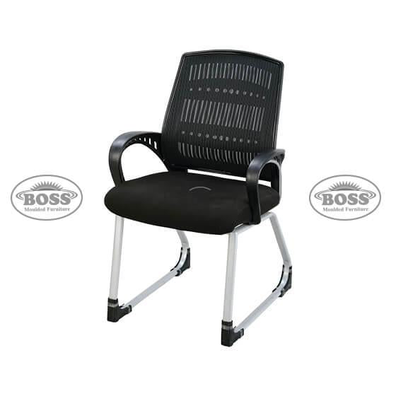 Boss B-514-VO Real Time Ergonomic Mesh Chair Shell With oval Base