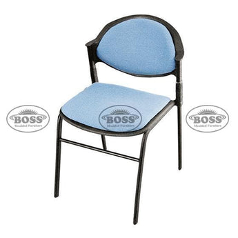 Boss B-02-C Comforto Chair with Cushion – Vertical Pipe