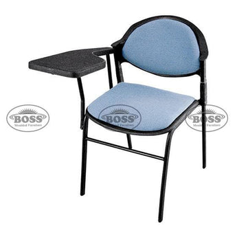 Boss B-02-SC Comforto Study Chair with Cushion – Vertical Pipe