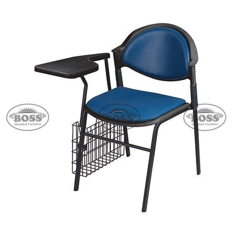 Boss B-02-SCB Comforto Study Chair with Cushion & Book Shelf