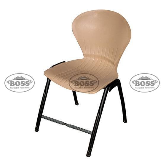 Boss B-06 Steel Plastic Pecock Shell Chair