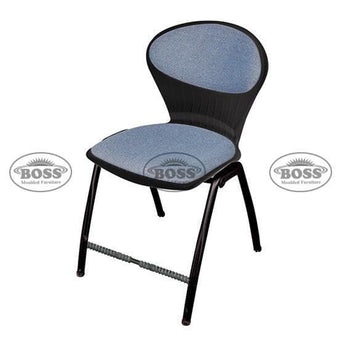 Boss B-06-C Steel Plastic Pecock Shell Chair with Cushion