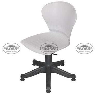 Boss B-15-H Peacock Shell Revolving Chair with Hydraulic Jack