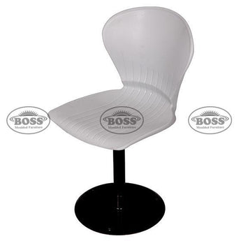 Boss B-15-MP Peacock Shell Revolving Chair with Mechanical Jack & Base Plate