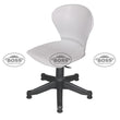 Boss B-15-HS Peacock Shell Revolving Chair with Hydraulic Jack & Stopper