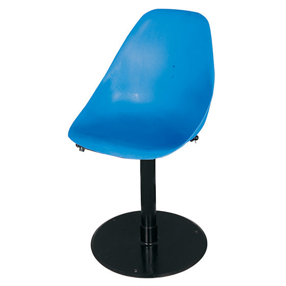 Boss B-207-MP Shell Revolving Chair with Mechanical Jack with Plate Base