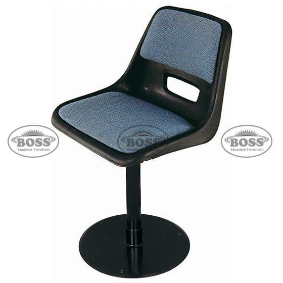 Boss B-208-MPC Shell Holo Revolving Chair with Mechanical Jack & Cushion