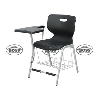 Boss B-209-SB Steel Plastic Study Chair With Basket