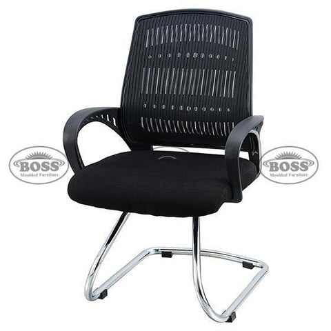 Mesh Shell Chair Boss B-514-VO Real Time Ergonomic Mesh Chair Shell With oval Base ...