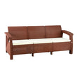Boss BP-375 Newly Designed Rattan Allegra 3 Seater Sofa with Printed Cushions