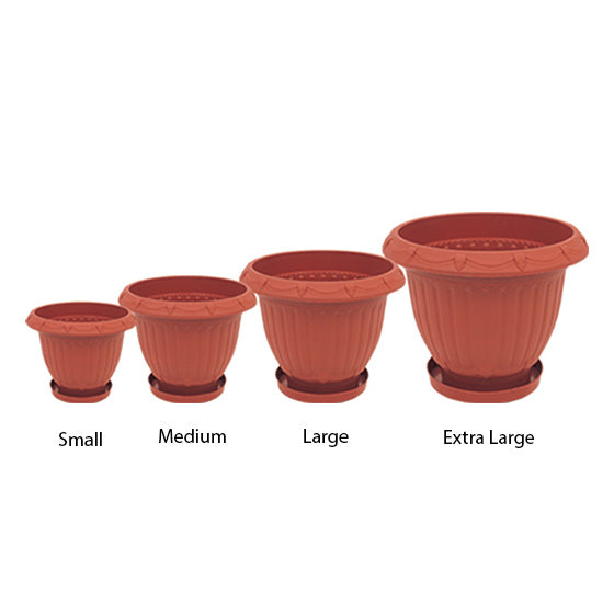 plastic pots for plants wholesale in pakistan Full Plastic Flower Pots Multiple Sizes – BossPakistan