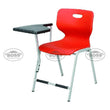 Boss B-209-S Steel Plastic Yellow Label Shell Study Chair