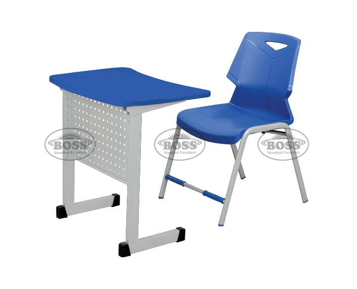 Boss B 913 One Seater Desk Iron Frame And Fiber Top Big BossPakistan