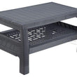 Boss BP-370 Newly Designed Pure Plastic 2 Shelf Table